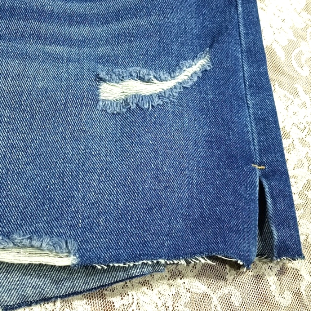 NWT No Boundaries Jean Shorts 100% Cotton Siz 7 - Picture 8 of 13
